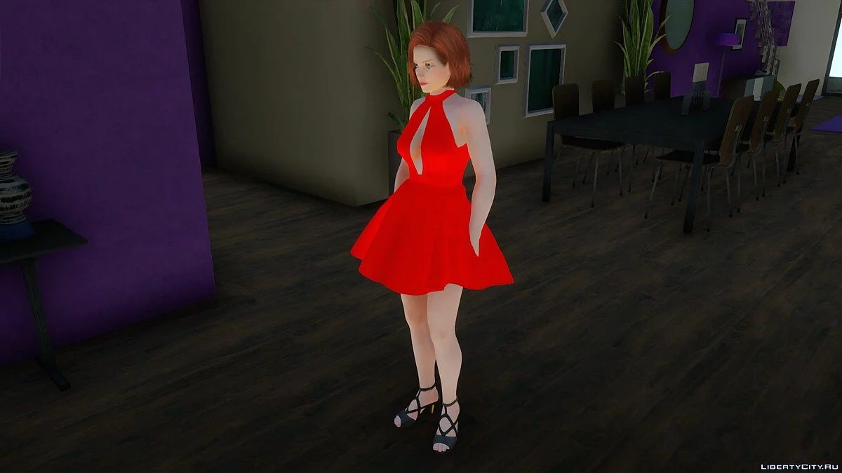 Тина Армстронг в повседневной одежде v4 / GTA San Andreas