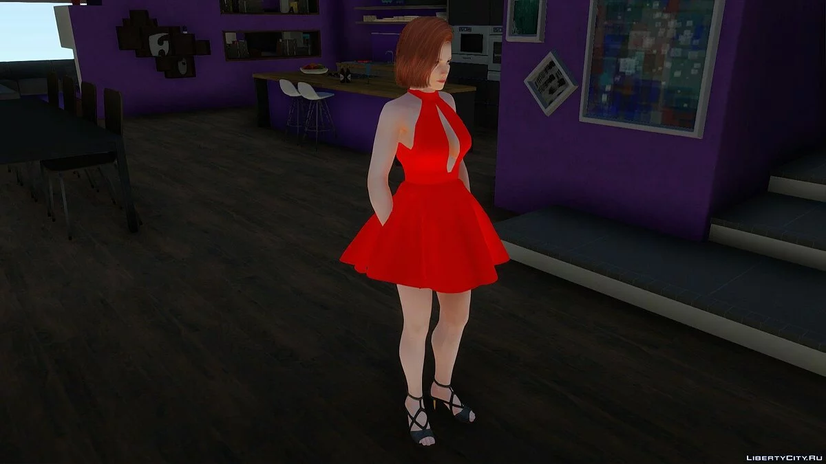 Тина Армстронг в повседневной одежде v4 / GTA San Andreas