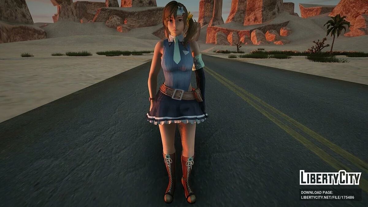 Мисаки косплей / GTA San Andreas