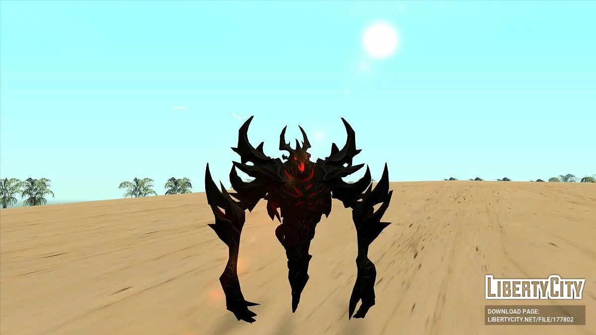 Shadow Fiend from Dota 2 / GTA San Andreas