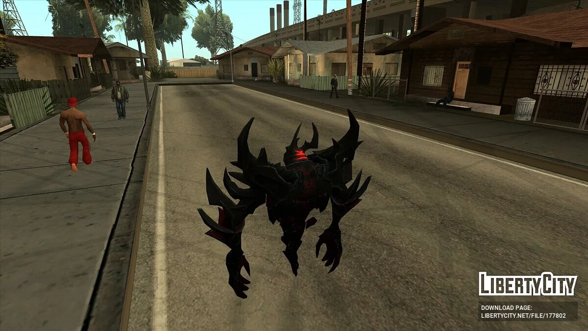 Shadow Fiend from Dota 2 / GTA San Andreas
