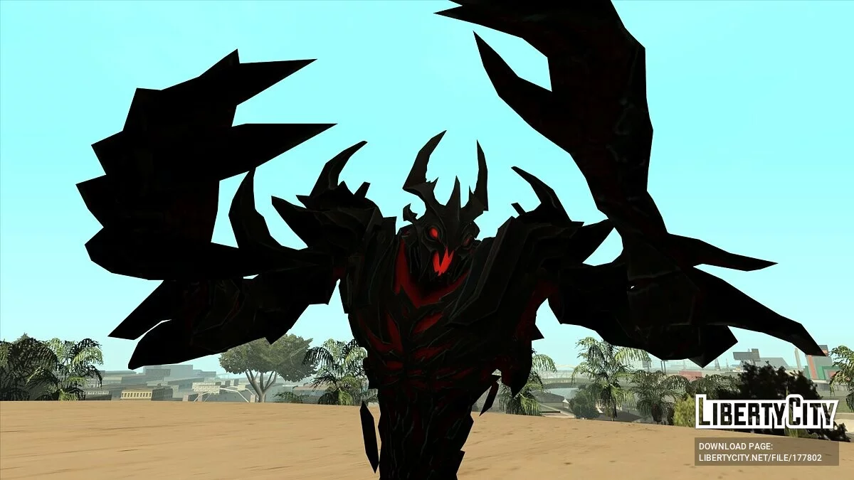 Shadow Fiend from Dota 2 / GTA San Andreas