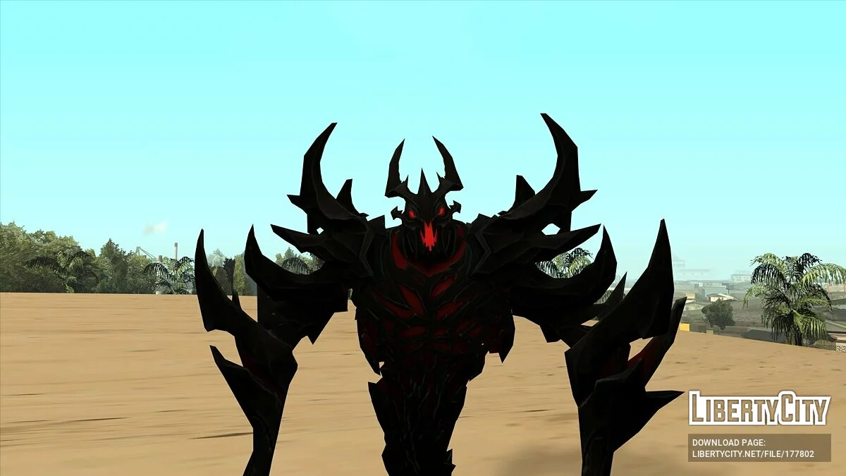 Shadow Fiend from Dota 2 / GTA San Andreas