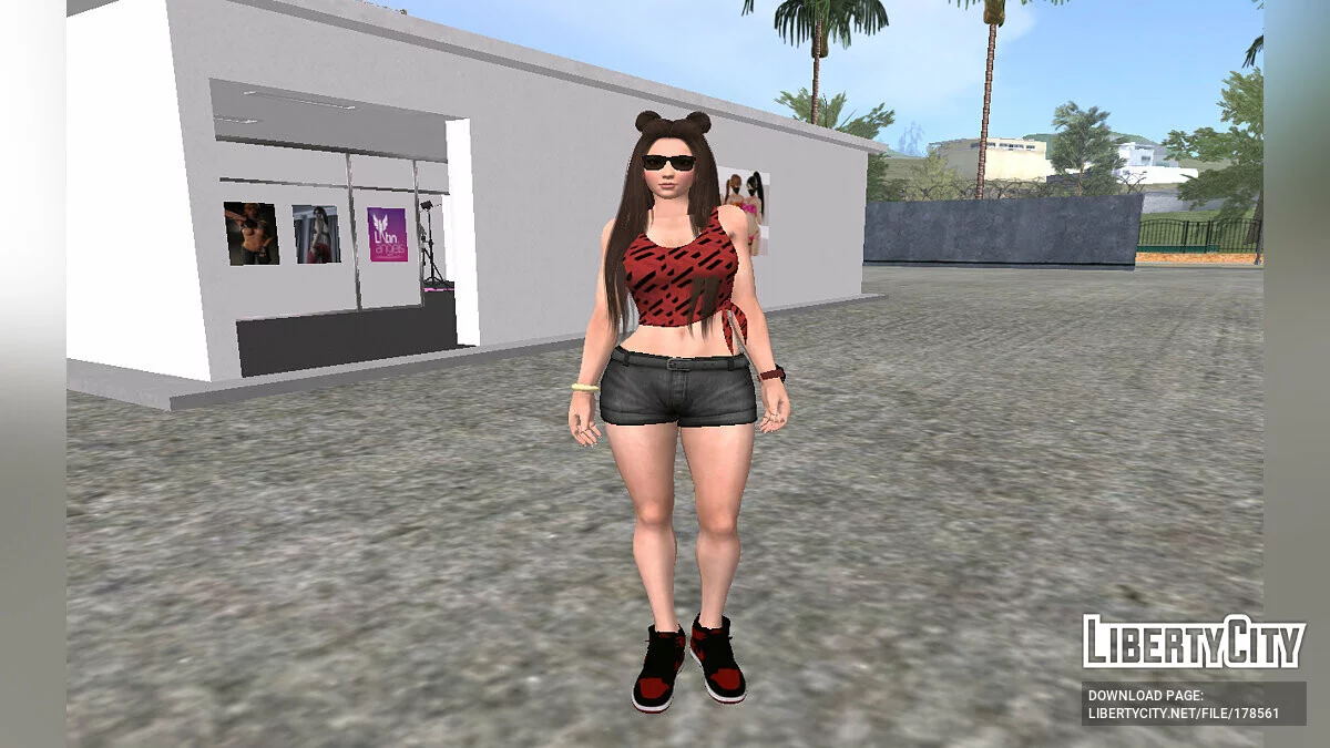 Мэй Ширануи - Tecmo Anniversary DLC / GTA San Andreas