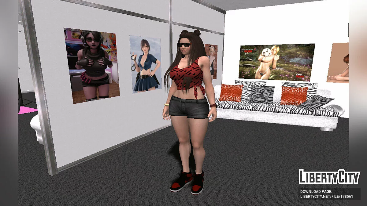 Мэй Ширануи - Tecmo Anniversary DLC / GTA San Andreas