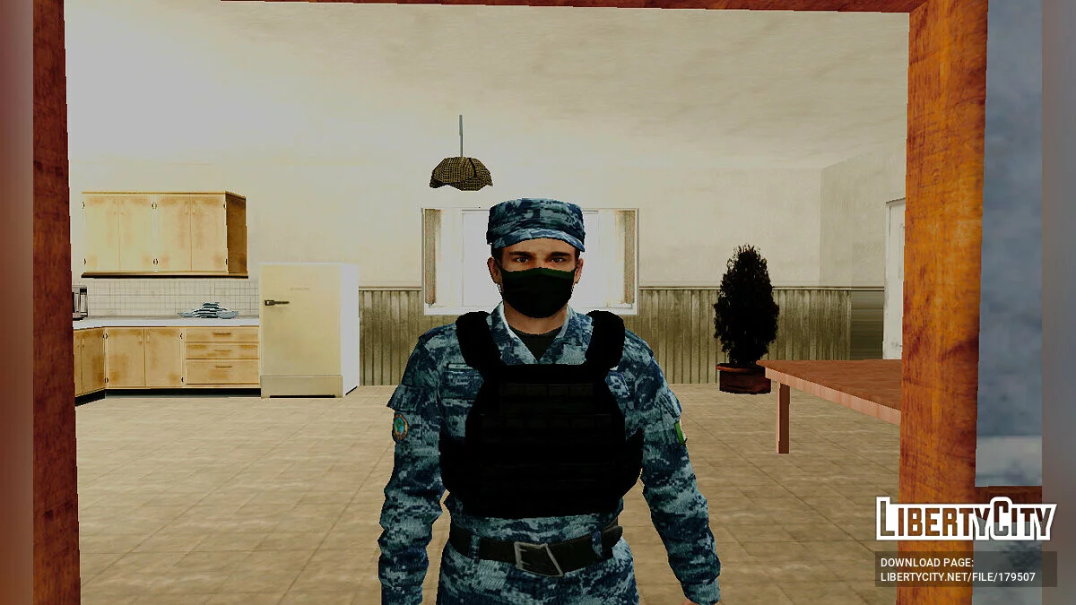 Солдат в маске / GTA San Andreas