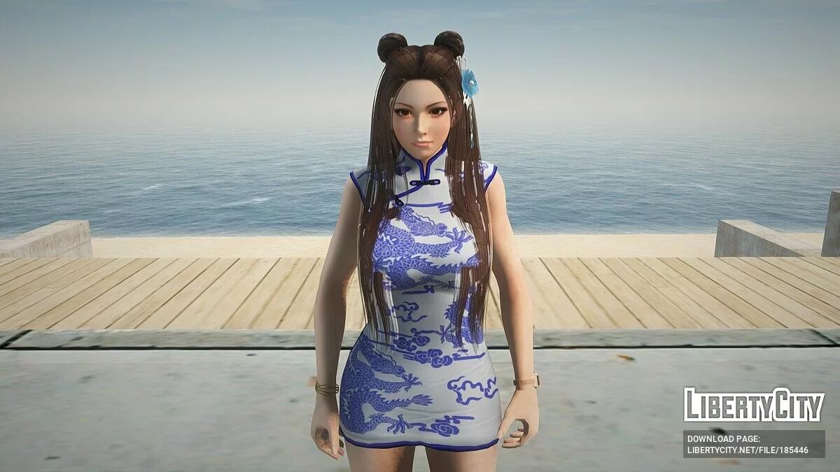 Мэй Ширануи в платье / GTA San Andreas