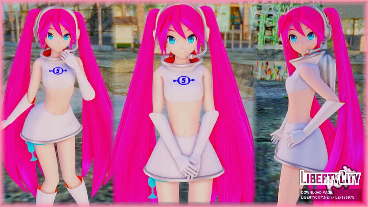 Hatsune Miku [Space Chanel 5] / GTA San Andreas