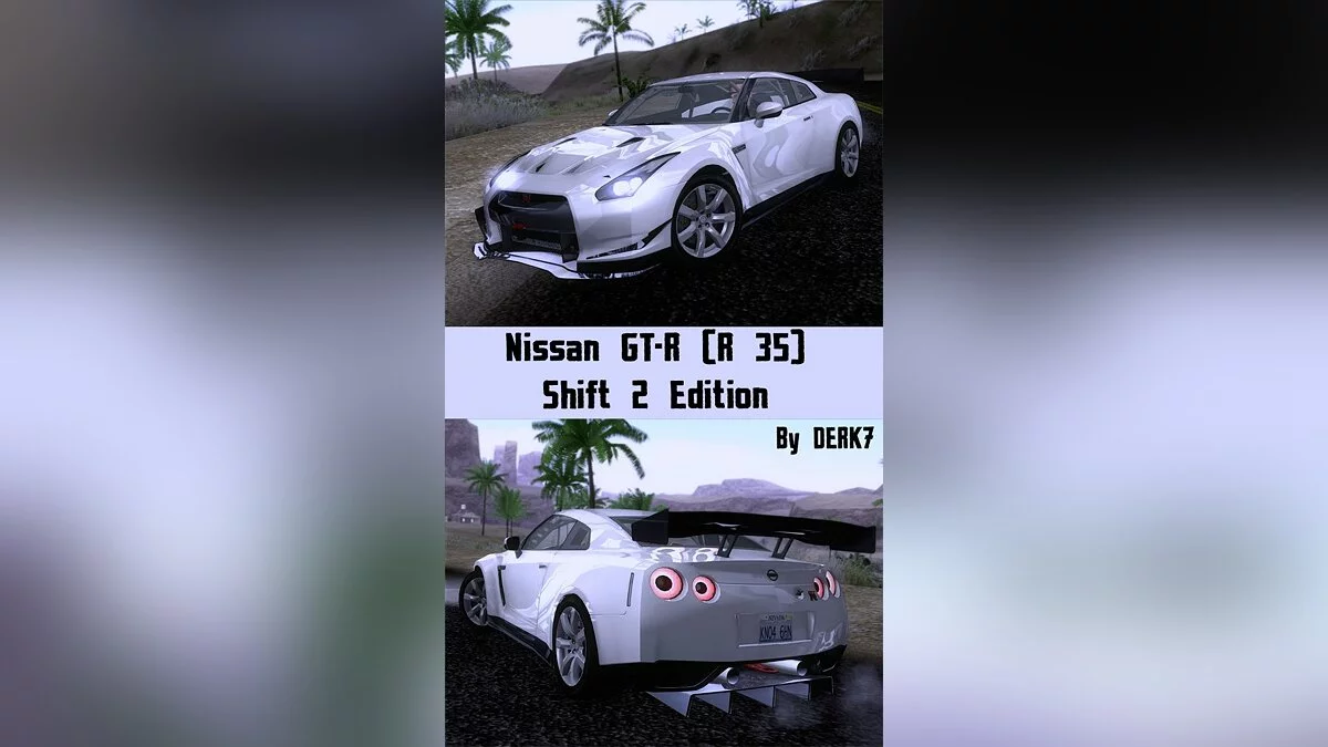 Nissan GT-R (R 35) Shift 2 Edition / GTA San Andreas