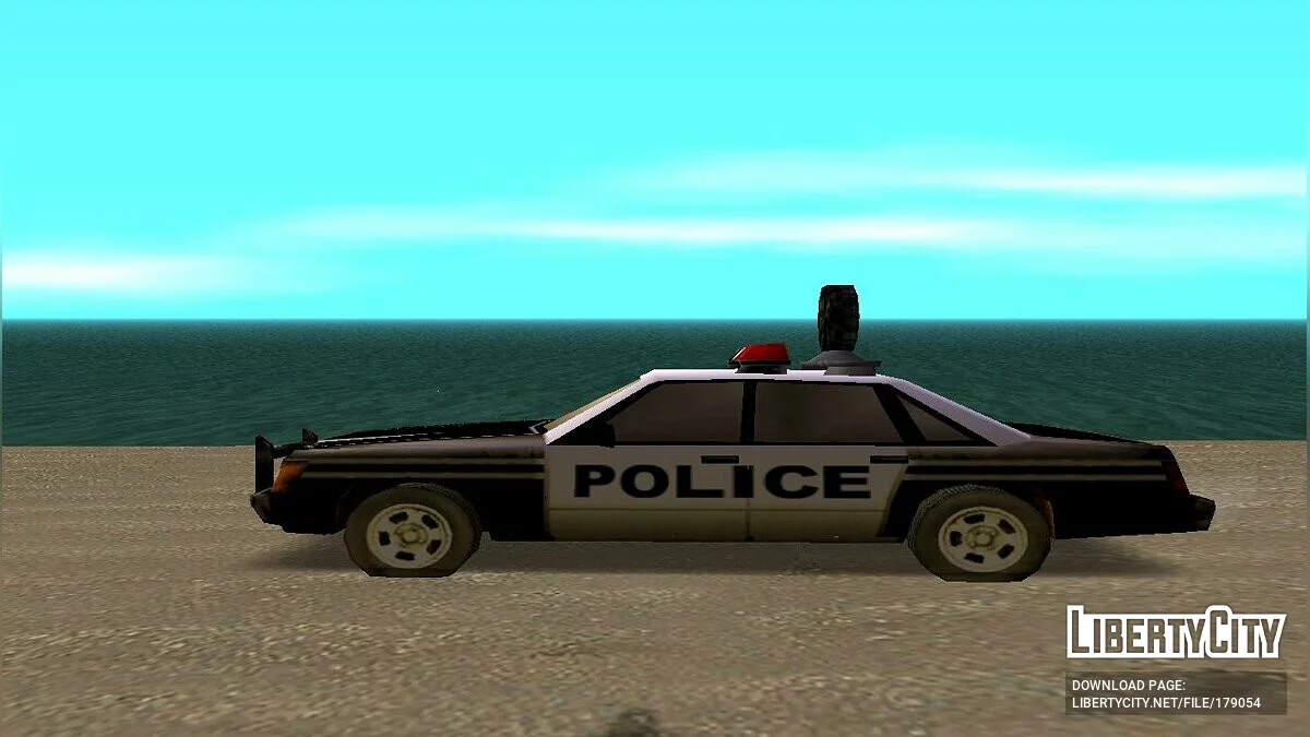 Полицейская машина из Manhunt 2 / GTA San Andreas