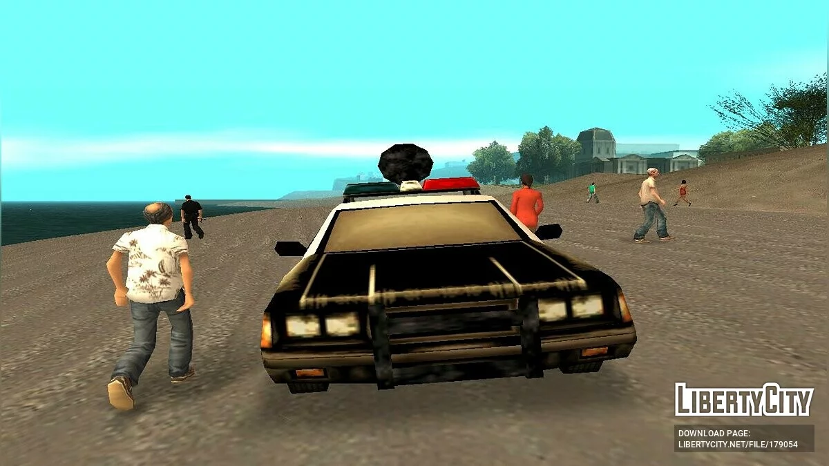 Полицейская машина из Manhunt 2 / GTA San Andreas