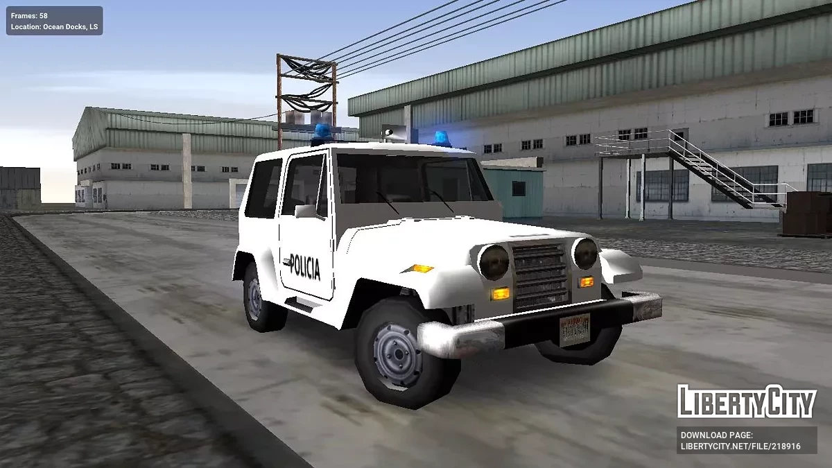 Mesa - Кубинская Полиция / GTA San Andreas
