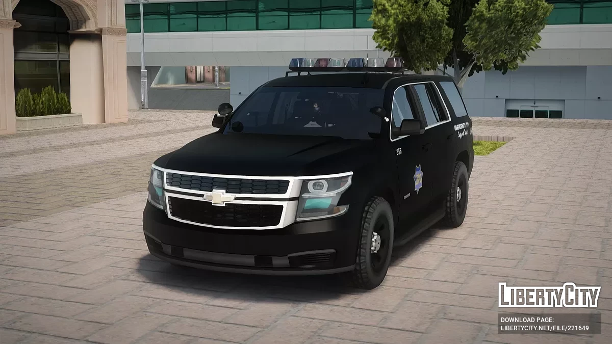 Chevrolet Tahoe '15 SFPD Airport Service / GTA San Andreas