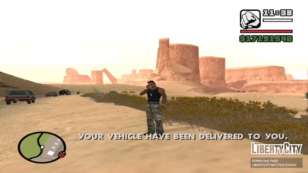 Служба Доставки Авто - Закажи машину по телефону / GTA San Andreas