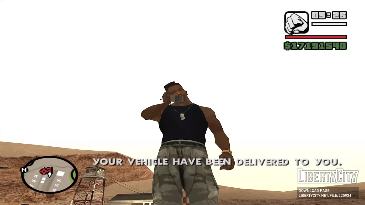 Служба Доставки Авто - Закажи машину по телефону / GTA San Andreas