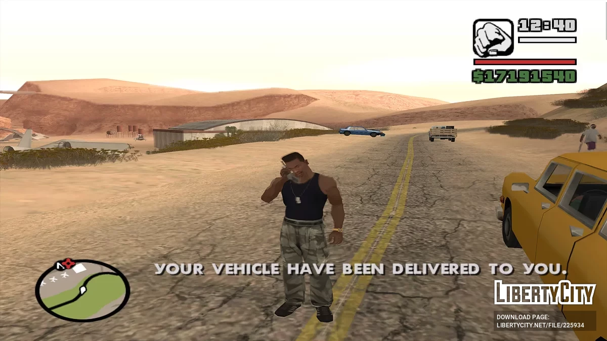Служба Доставки Авто - Закажи машину по телефону / GTA San Andreas