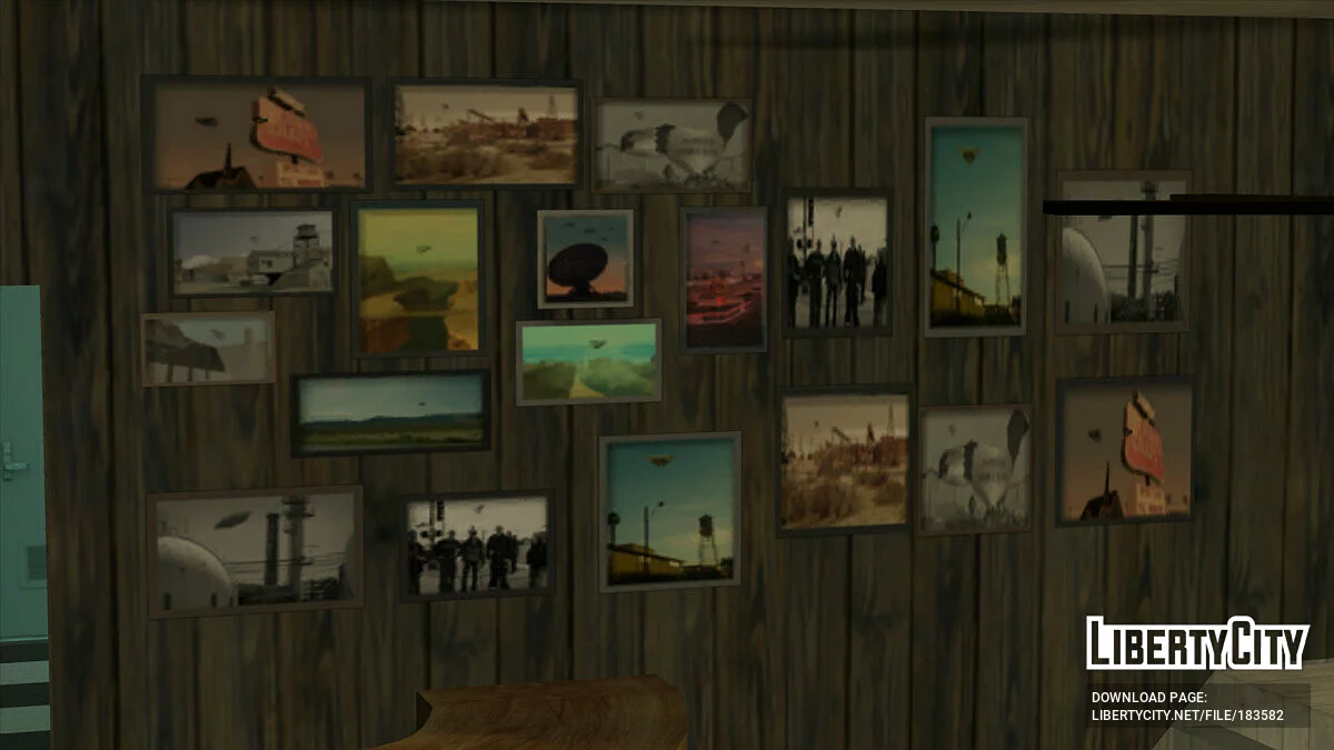 Фотографии НЛО (Xbox) + исправления / GTA San Andreas