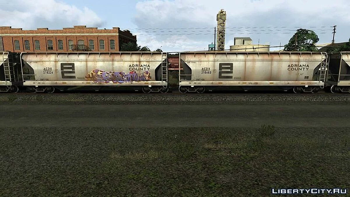 Вагоны Adriana County Cylindrical Hopper / GTA San Andreas