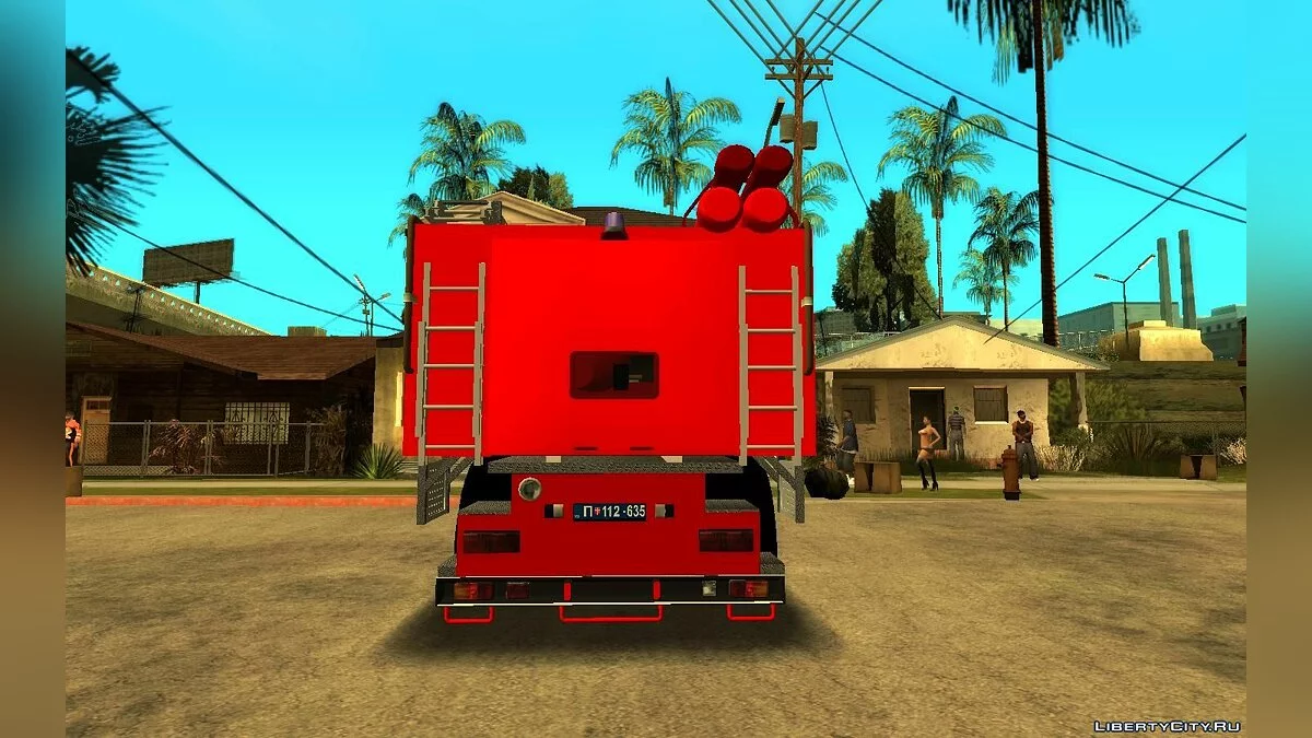 FAP Serbian Fire Truck / GTA San Andreas