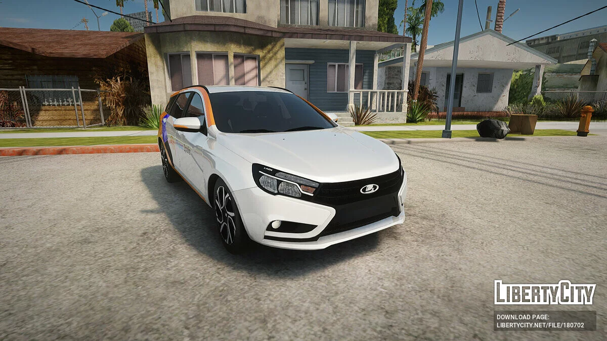 Lada Vesta Яндекс.Драйв / GTA San Andreas