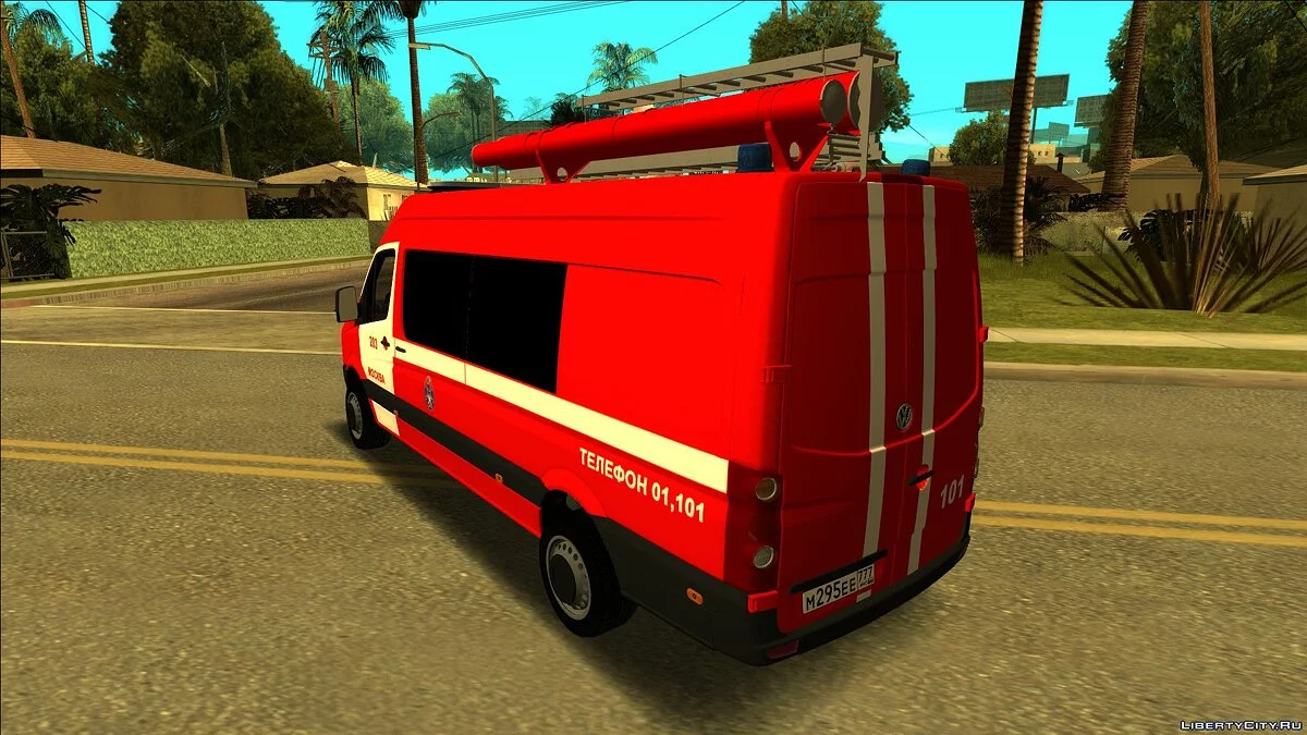 Volkswagen Crafter 2011 - ПСЦ г. Москва (203) / GTA San Andreas