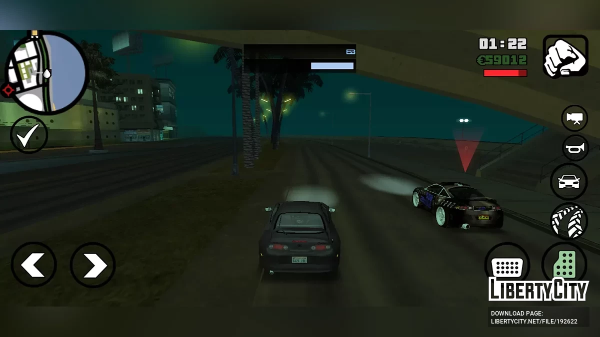 GTA Форсаж: Токийский Дрифт Mobile / GTA San Andreas (iOS, Android)