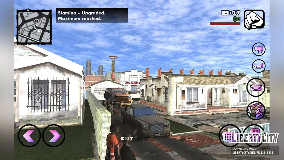 GTA V2SA Mobile [City] Beta 1.2 / GTA San Andreas (iOS, Android)