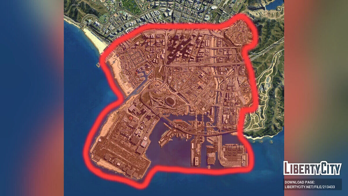 GTA V2SA Mobile [City] Beta 1.2 / GTA San Andreas (iOS, Android)