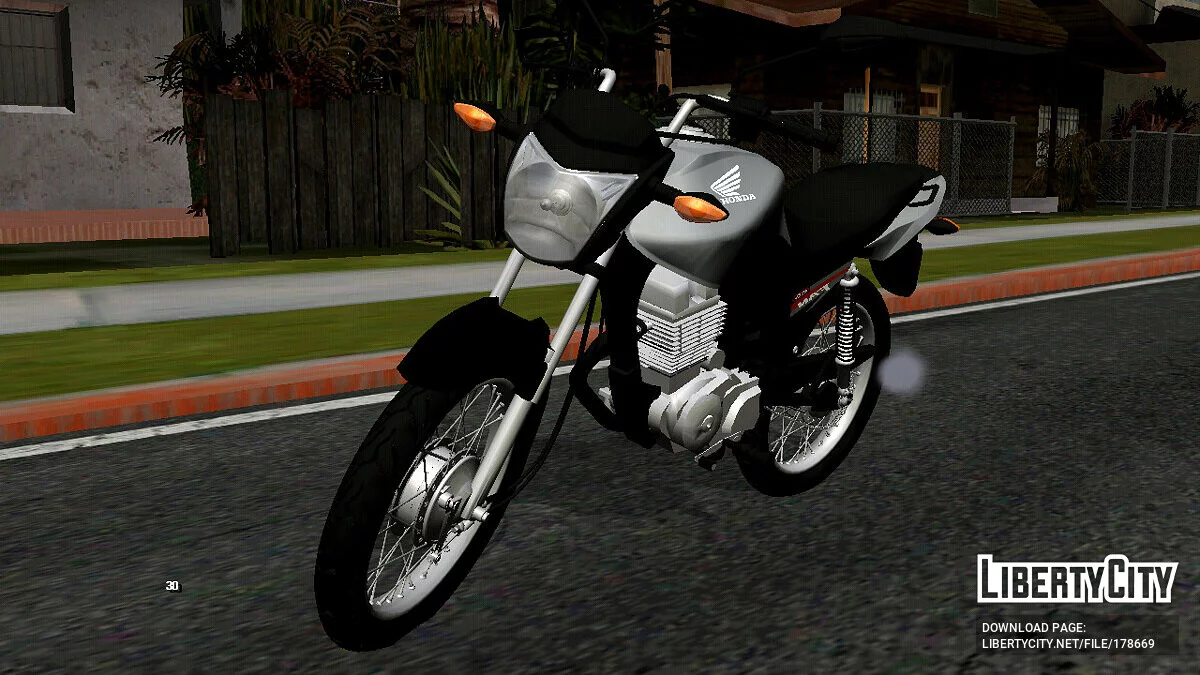 Honda FAN 125 2016 (только DFF) / GTA San Andreas (iOS, Android)
