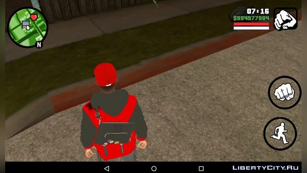 Маркус Холлоуэй из Watch Dogs 2 Modern Day Blood / GTA San Andreas (iOS, Android)