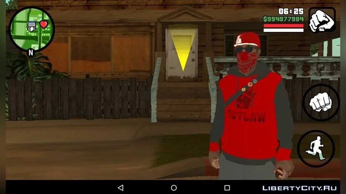 Маркус Холлоуэй из Watch Dogs 2 Modern Day Blood / GTA San Andreas (iOS, Android)