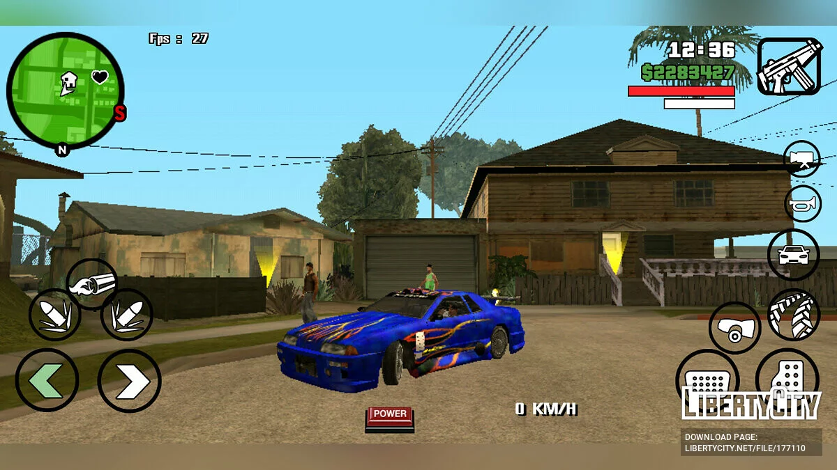 Сохранение с пройденным сюжетом / GTA San Andreas (iOS, Android)