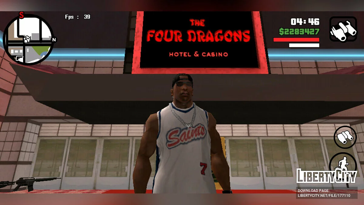 Сохранение с пройденным сюжетом / GTA San Andreas (iOS, Android)