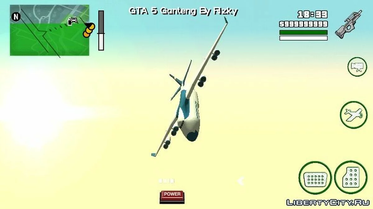 GTA 5 Cargo Plane / GTA San Andreas (iOS, Android)