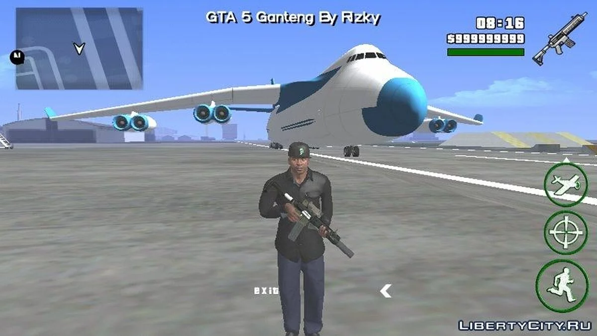GTA 5 Cargo Plane / GTA San Andreas (iOS, Android)