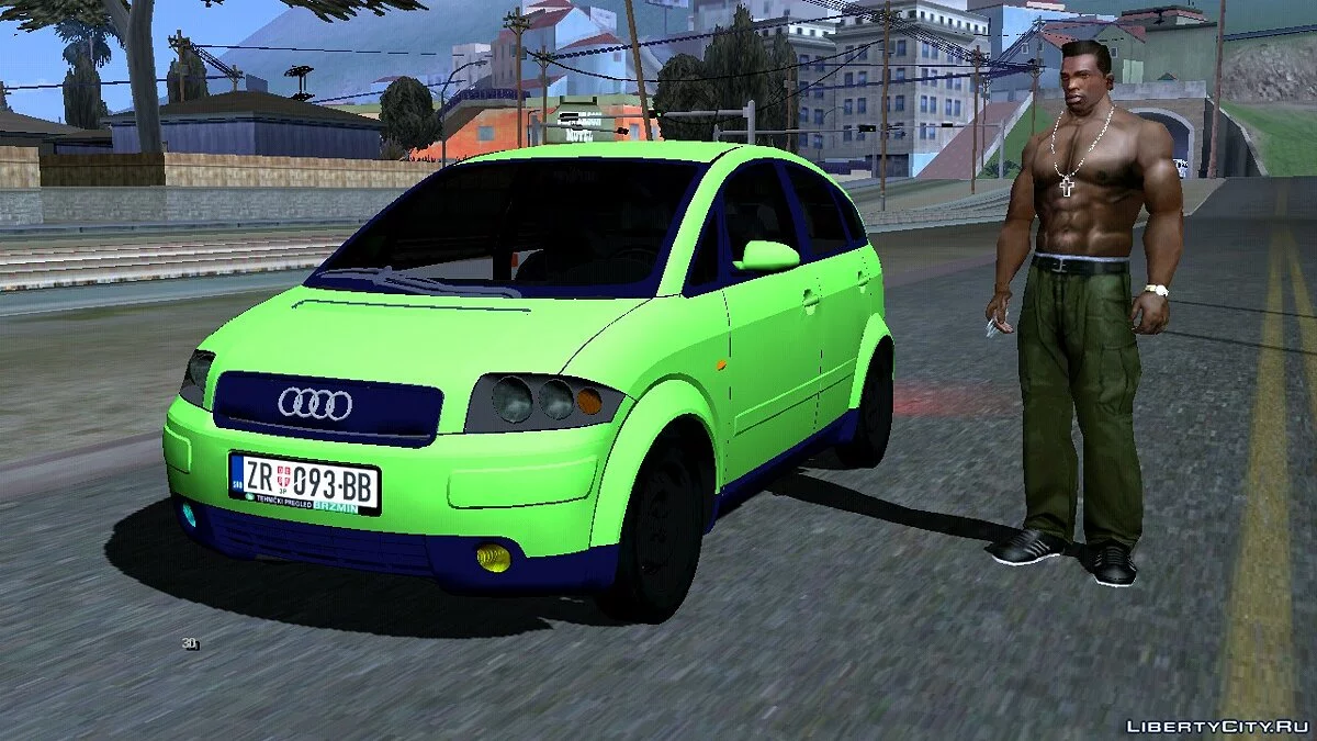 1999 Audi A2 1.4 TDI / GTA San Andreas (iOS, Android)