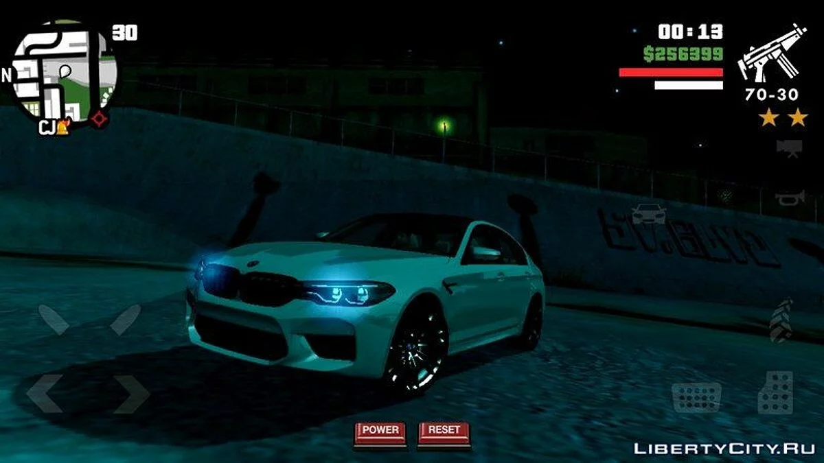 Bmw M5F90 Competition / GTA San Andreas (iOS, Android)