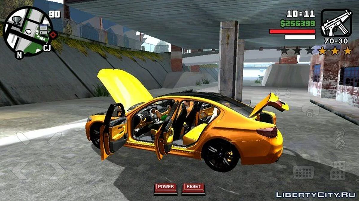 Bmw M5F90 Competition / GTA San Andreas (iOS, Android)