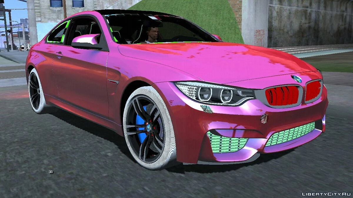 BMW M4 F82 [RHA] / GTA San Andreas (iOS, Android)