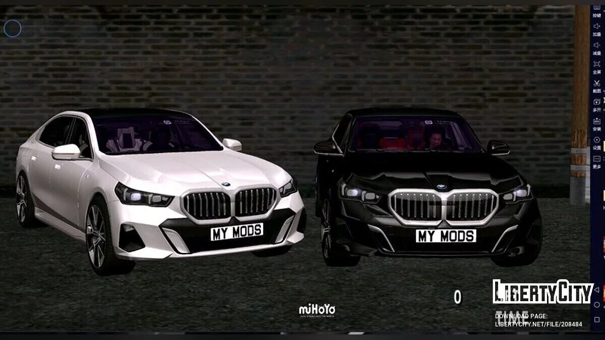 2024 BMW i5 G60 / GTA San Andreas (iOS, Android)