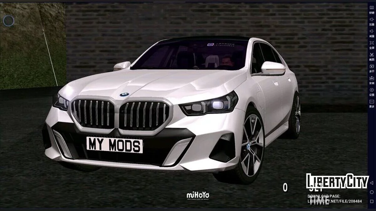 2024 BMW i5 G60 / GTA San Andreas (iOS, Android)