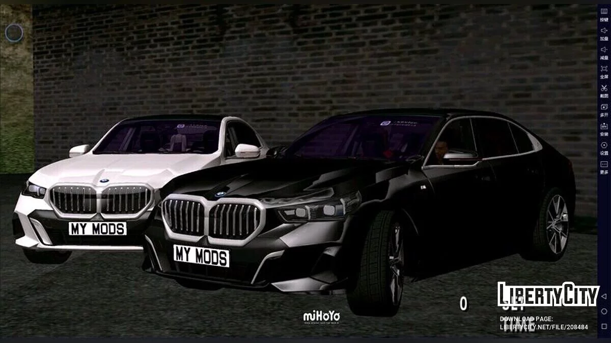 2024 BMW i5 G60 / GTA San Andreas (iOS, Android)