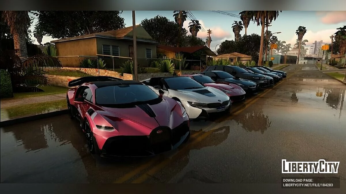 Сборник автомобилей v2 (только DFF) / GTA San Andreas (iOS, Android)