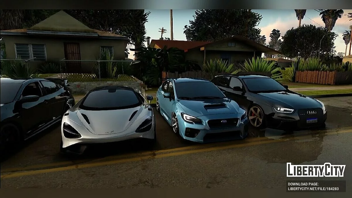 Сборник автомобилей v2 (только DFF) / GTA San Andreas (iOS, Android)