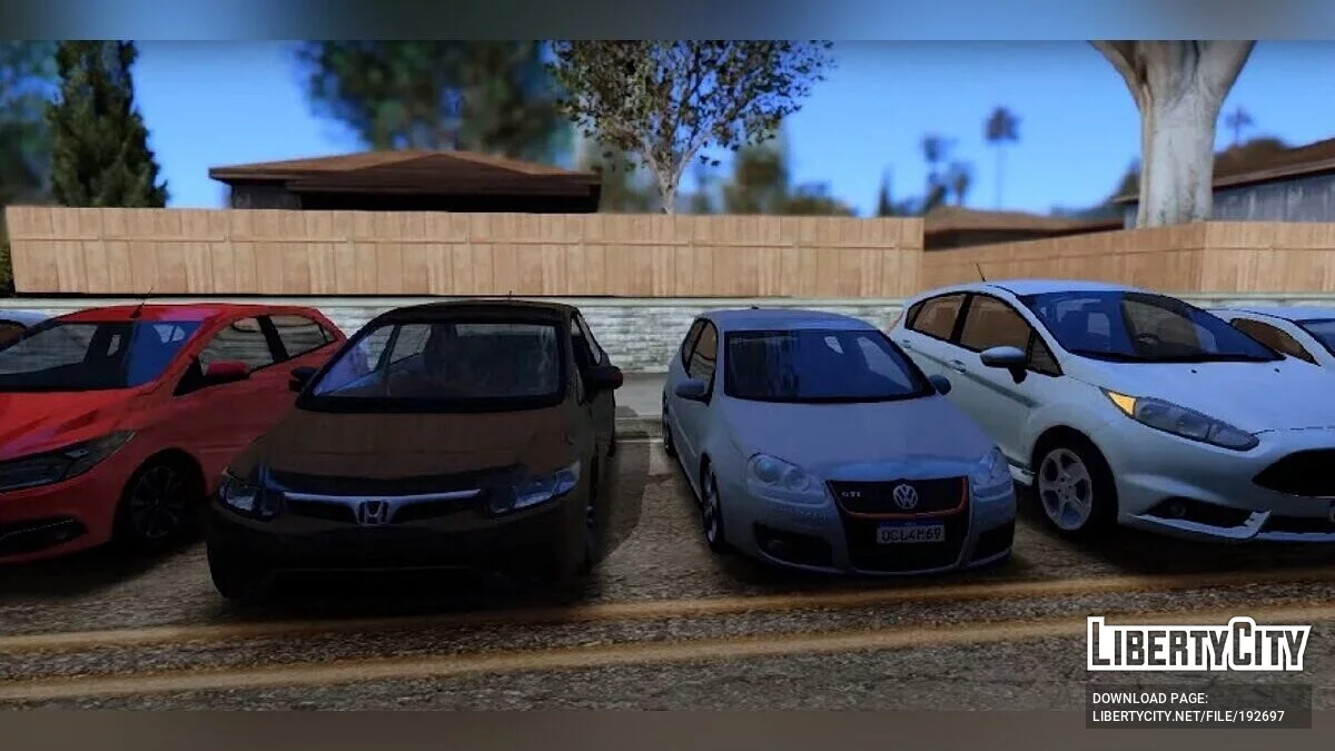 Сборник автомобилей (только DFF) / GTA San Andreas (iOS, Android)