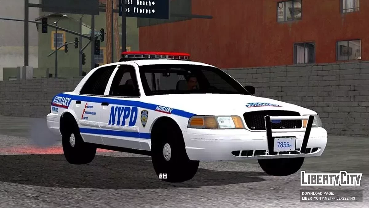 2011 Ford Crown NYPD Auxiliary MTS / GTA San Andreas (iOS, Android)