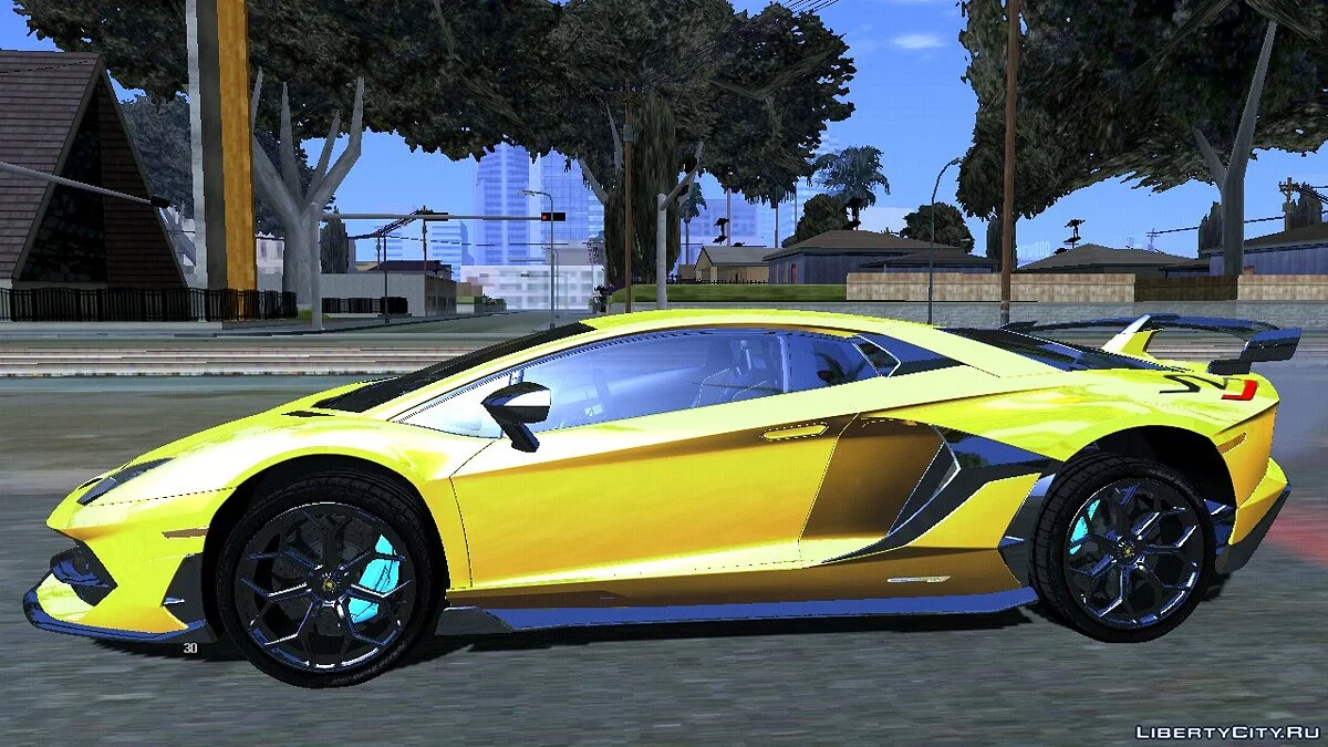 2019 Lamborghini Aventador LP770-4 SVJ / GTA San Andreas (iOS, Android)