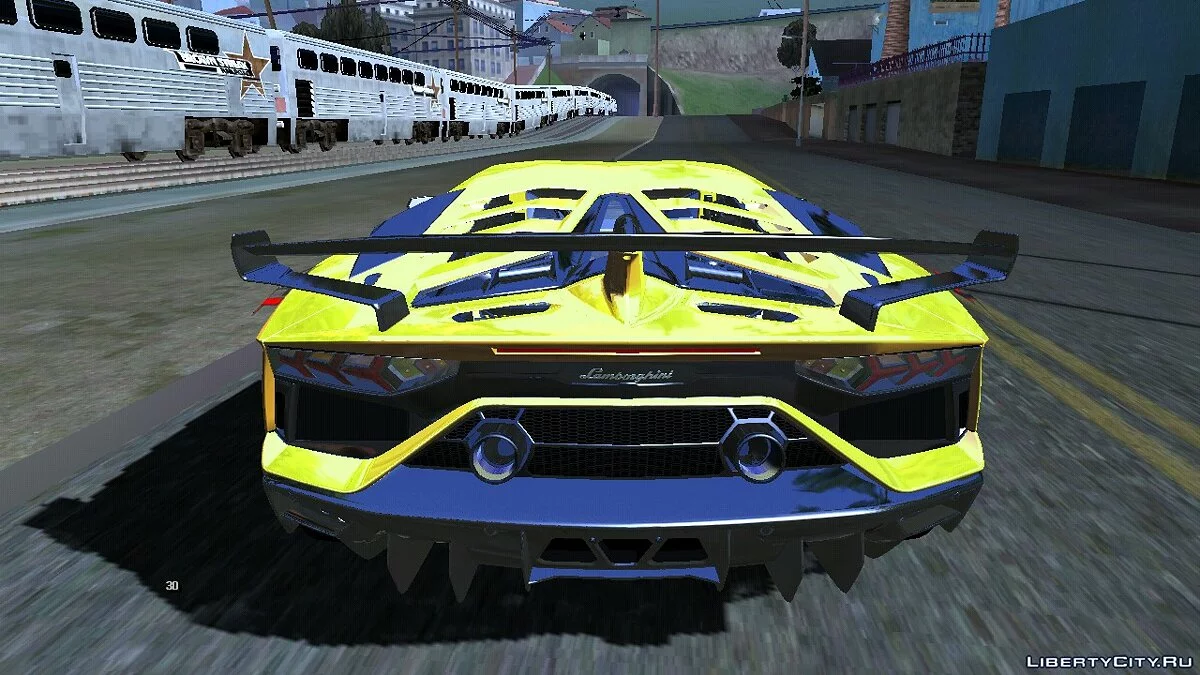 2019 Lamborghini Aventador LP770-4 SVJ / GTA San Andreas (iOS, Android)