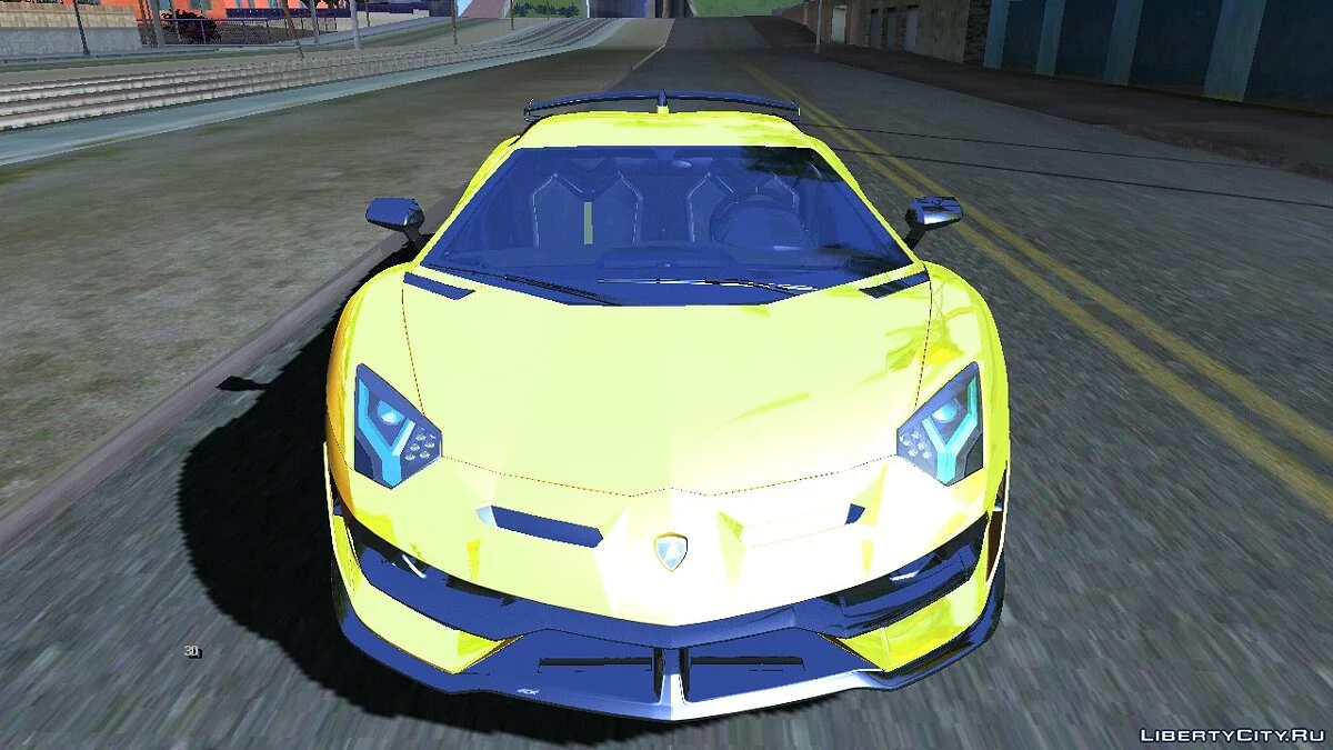 2019 Lamborghini Aventador LP770-4 SVJ / GTA San Andreas (iOS, Android)