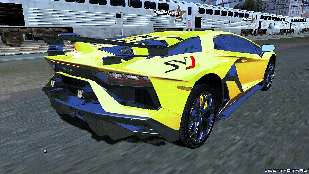 2019 Lamborghini Aventador LP770-4 SVJ / GTA San Andreas (iOS, Android)